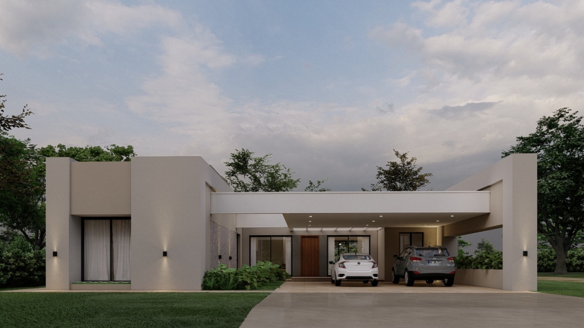 Importante terreno en venta ubicado en country Altos de la Ribera. Excelente ubicación sobre el boulevard principal. Proyecto aprobado.